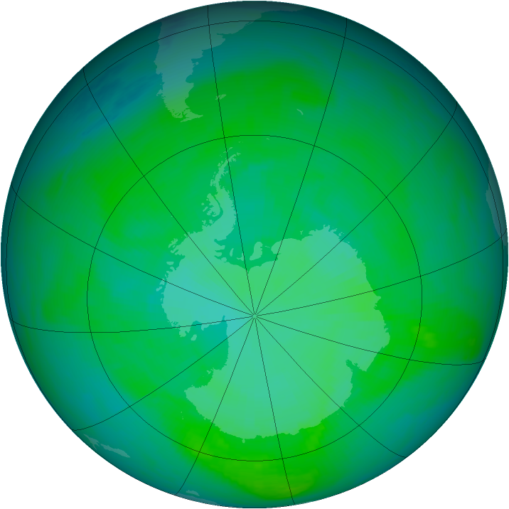 Ozone Map 1988-12-24